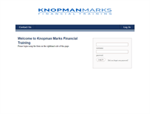 Tablet Screenshot of exams.knopman.com